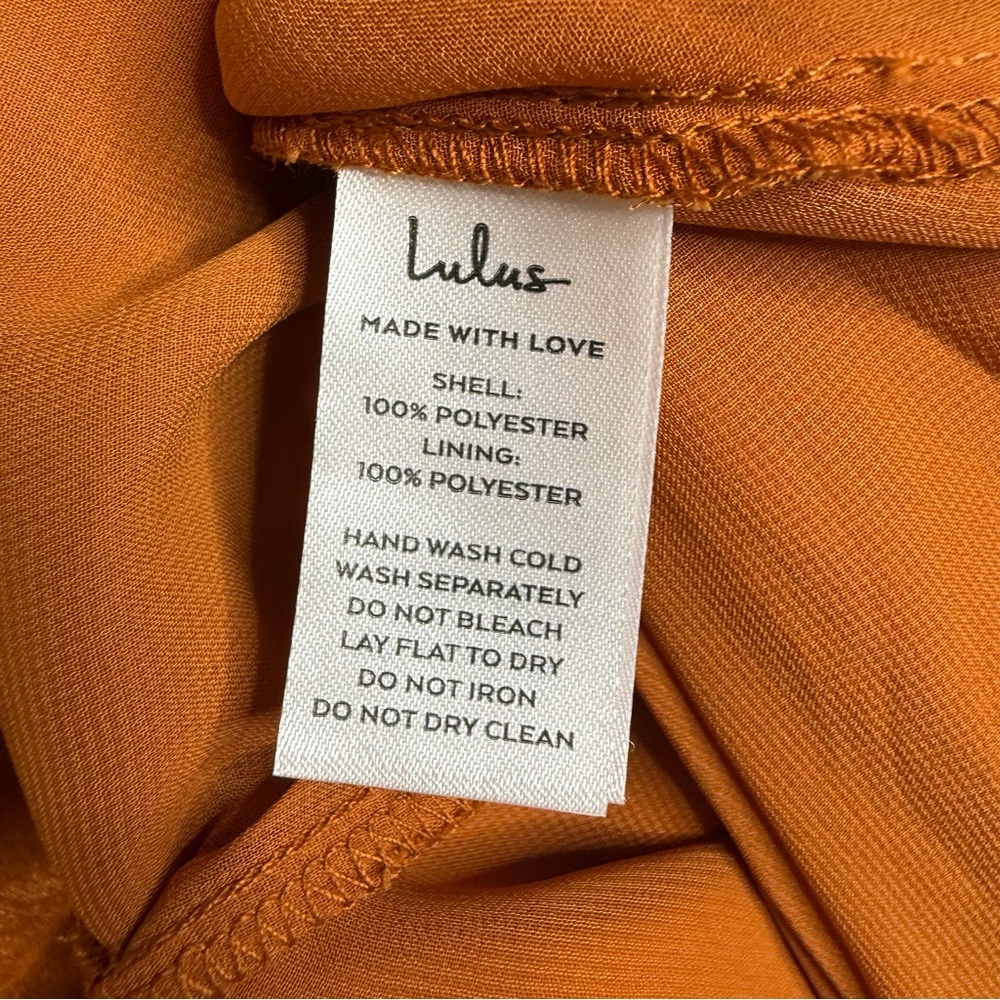 NWT Lulus Constantine Satin Maxi Dress Women’s Sz XL - Picture 10 of 11